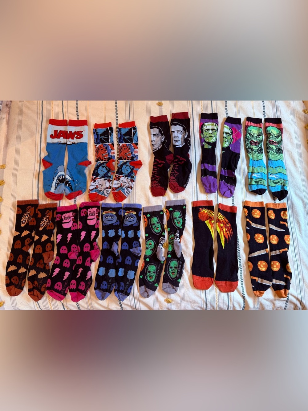 Fright Rags horror themed socks